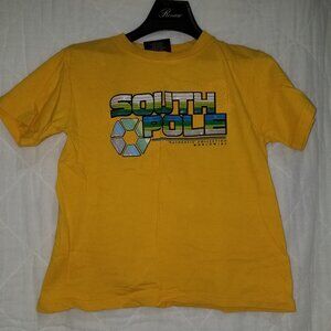 South Pole Yellow Childs size 7  T-Shirt
